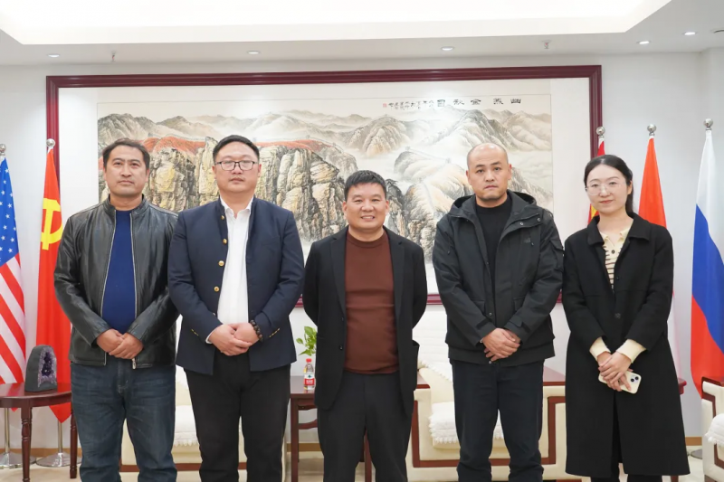 中巴国际商业联盟一行莅临欧冠在线官网-欧冠（中国）参观考察